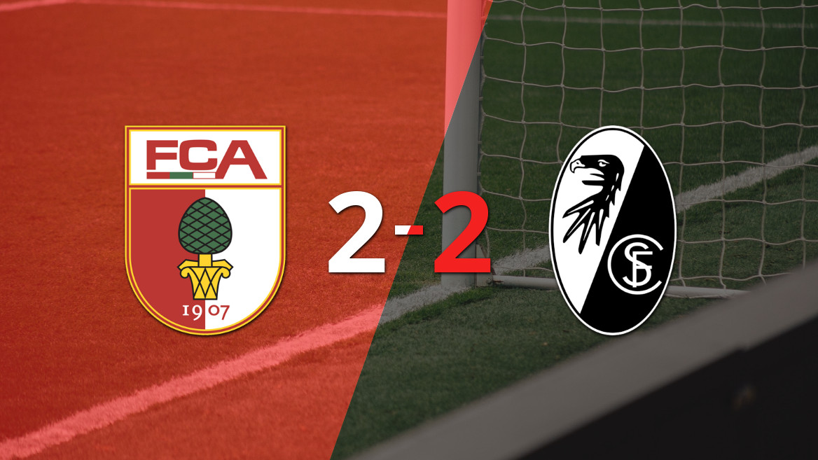 Thrilling 2-2 Draw Between Augsburg and Freiburg