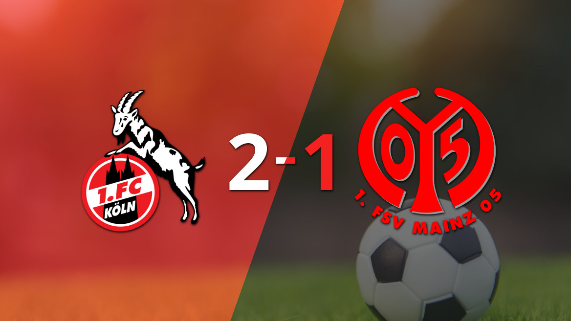 Cologne Turns the Tide Against Mainz, Winning 2-1