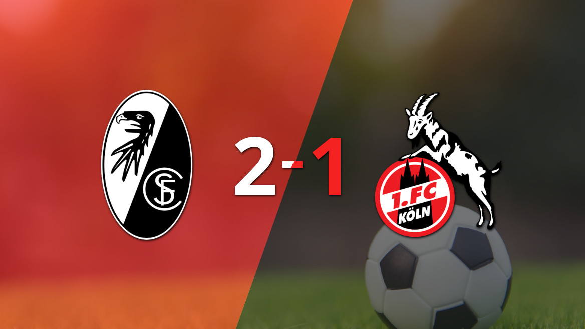 Friburgo relega Colônia em uma derrota por 2-1