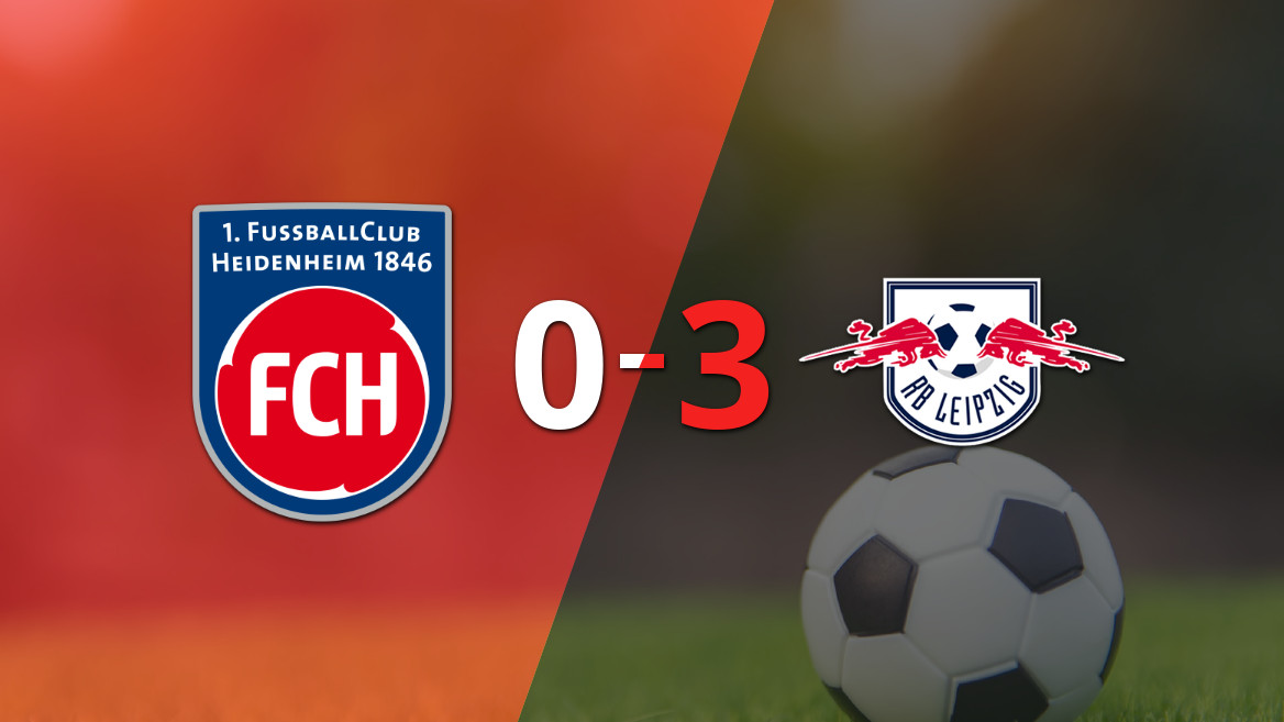 RB Leipzig Thrashes Heidenheim with a Convincing 3-0 Victory