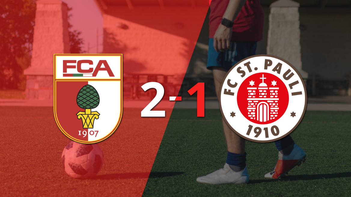 Augsburg se levanta y derrota a FC St. Pauli con un 2-1
