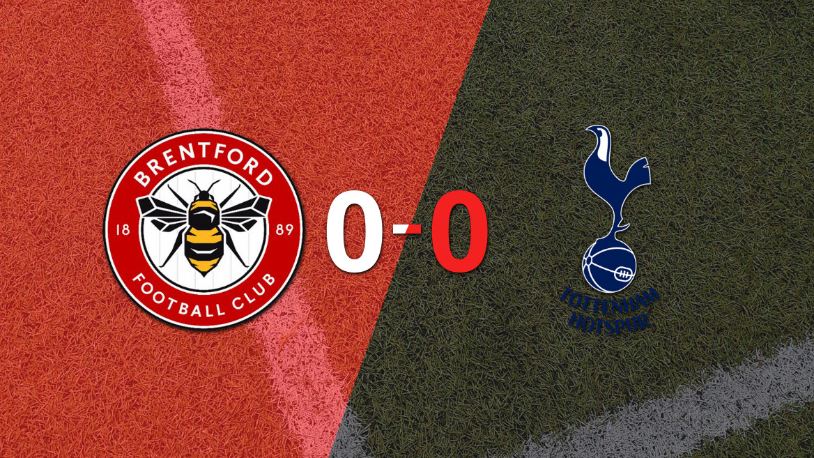 <Brentford y Tottenham empatan sin goles en un encuentro sin emociones>