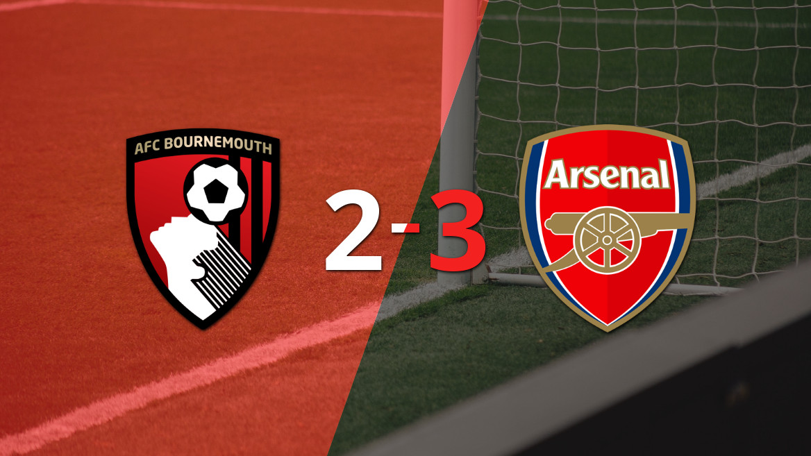 Declan Rice’s Double Leads Arsenal to 3-2 Victory Over Bournemouth