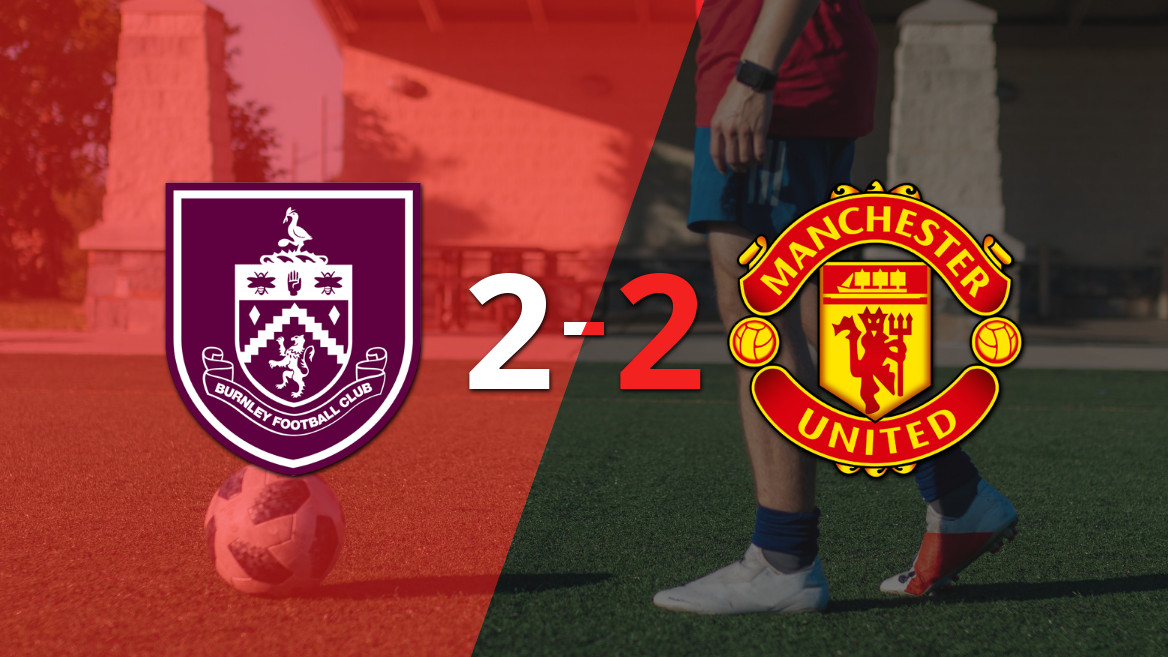 Manchester United e Burnley empatam em 2-2 com destaque para Benjamin Sesko