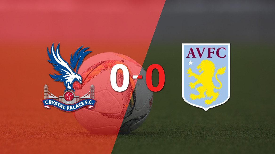 Empate sem gols entre Crystal Palace e Aston Villa