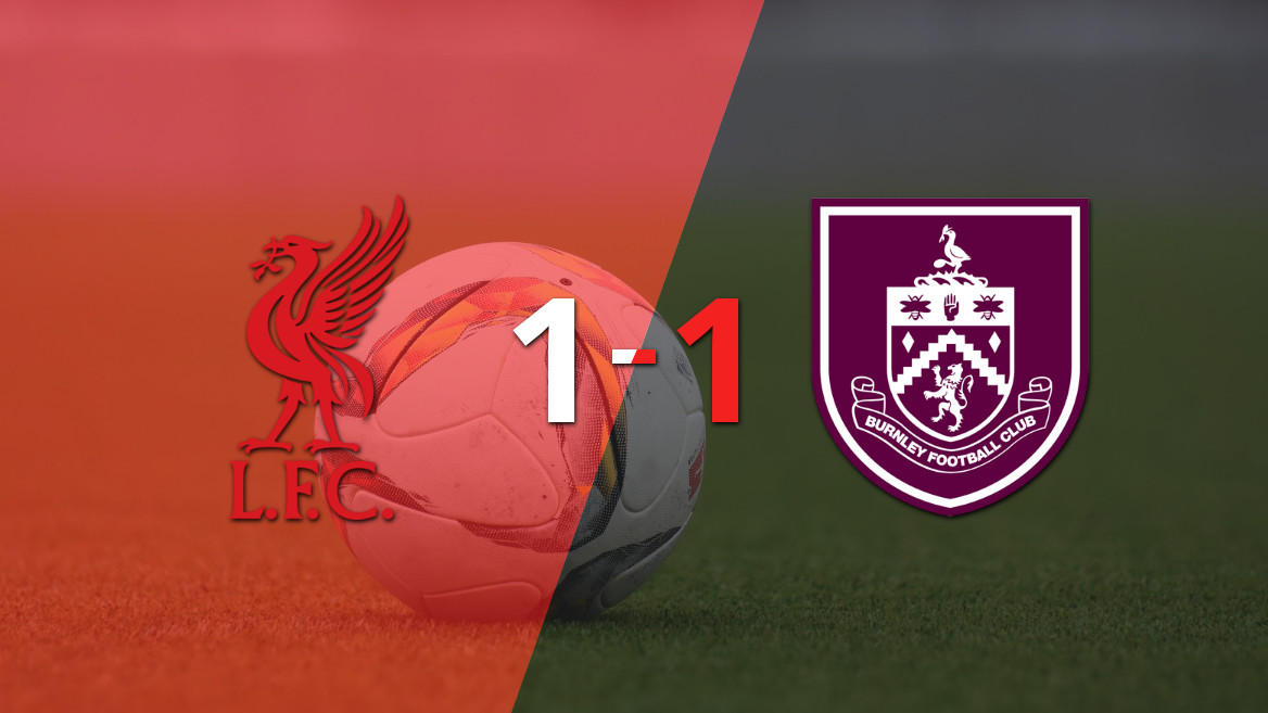 Empate entre Liverpool e Burnley em Anfield