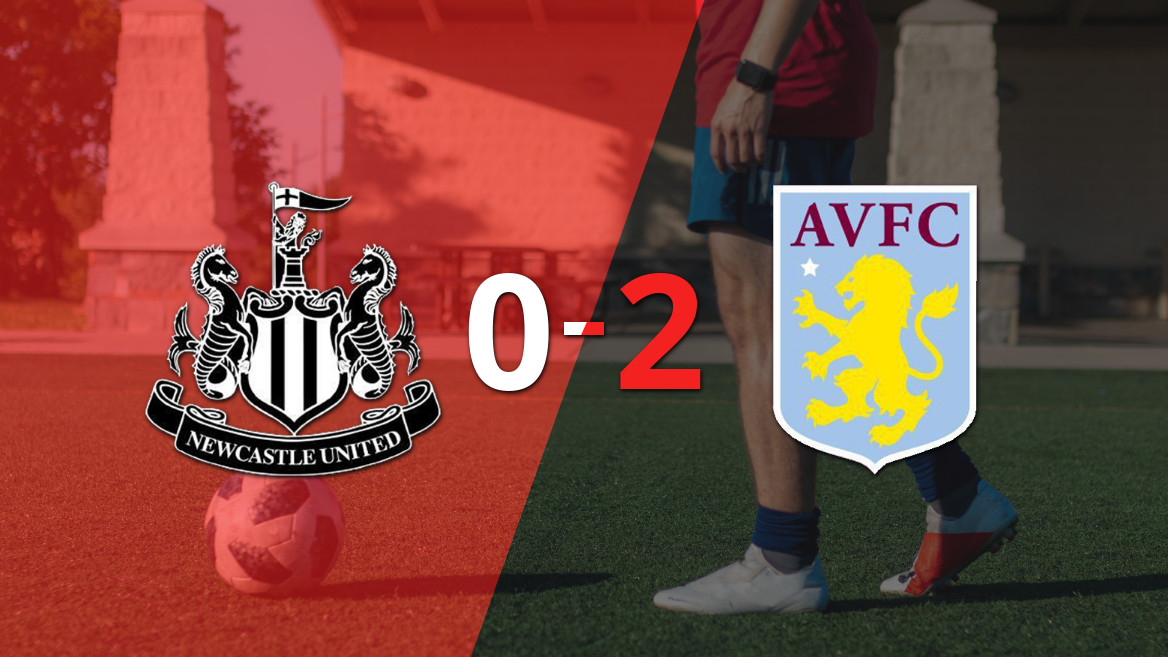 Aston Villa se impone frente a Newcastle United con un 2-0 contundente