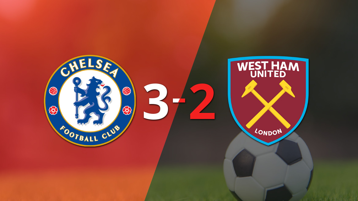 Chelsea triunfa sobre o West Ham United com um gol no final do jogo