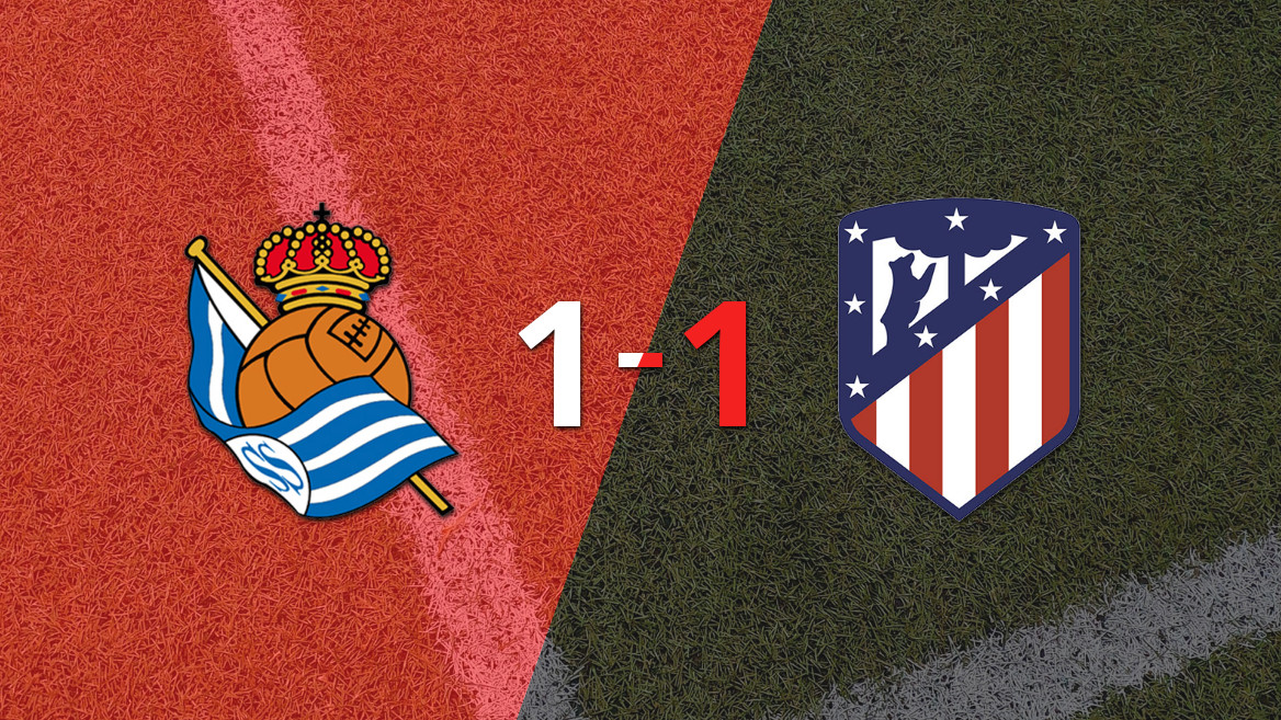 Real Sociedad y Atlético de Madrid empatan en un emocionante encuentro