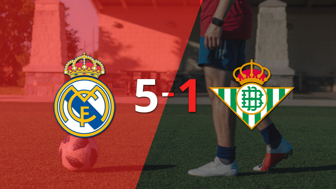 Gonzalo García’s Hat-Trick Leads Real Madrid to a Dominant 5-1 Victory over Betis