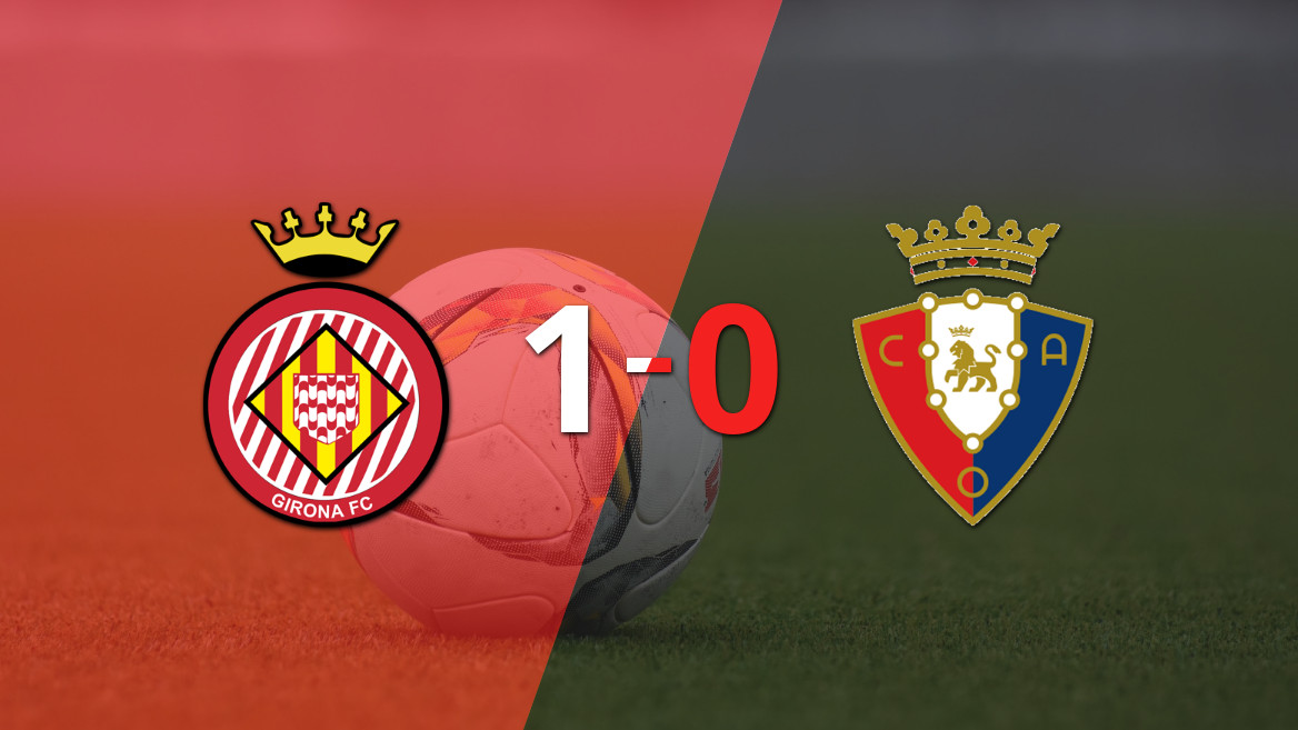 Girona Secures Narrow Victory Over Osasuna at Montilivi Stadium