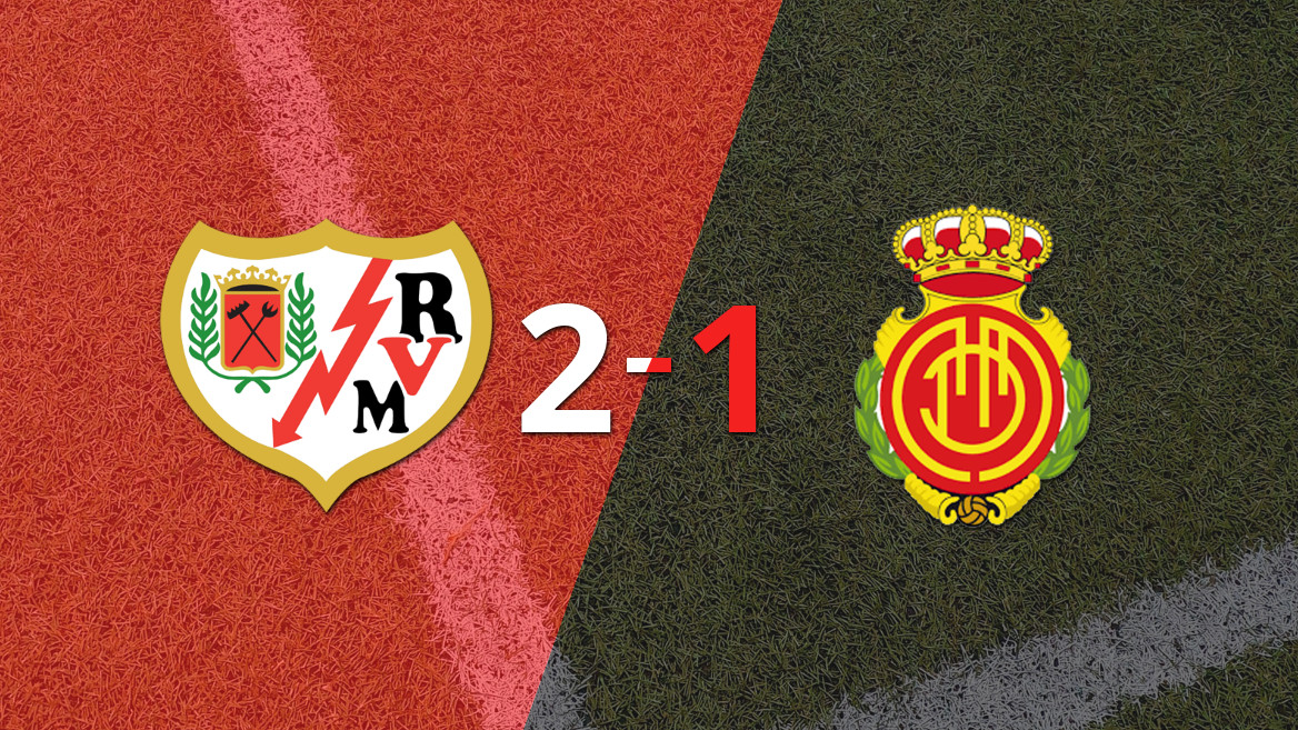 Rayo Vallecano conquista a Mallorca com vitória de 2-1