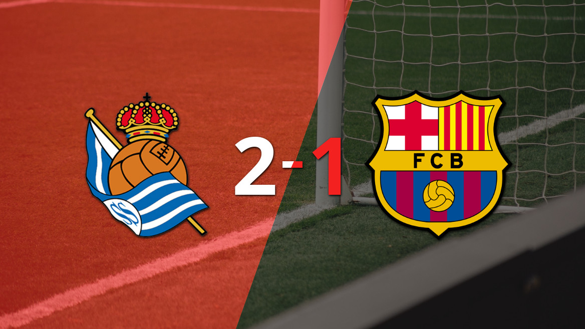Real Sociedad Triumphs Over Barcelona with a 2-1 Victory