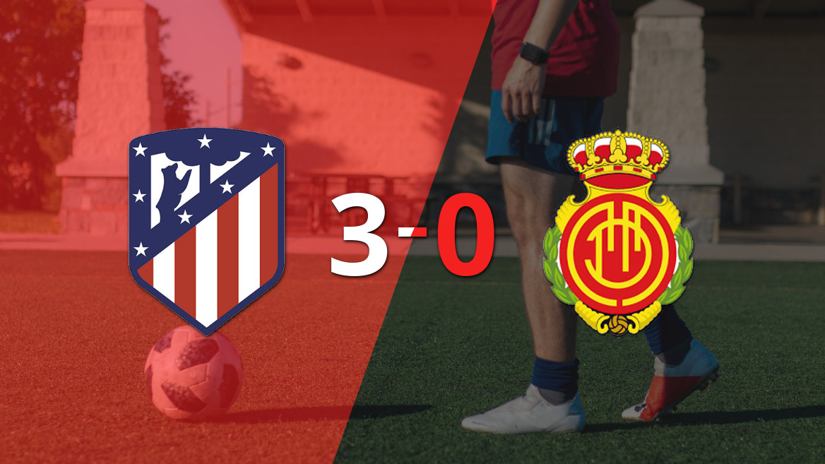 Atlético de Madrid se impone con contundencia ante Mallorca