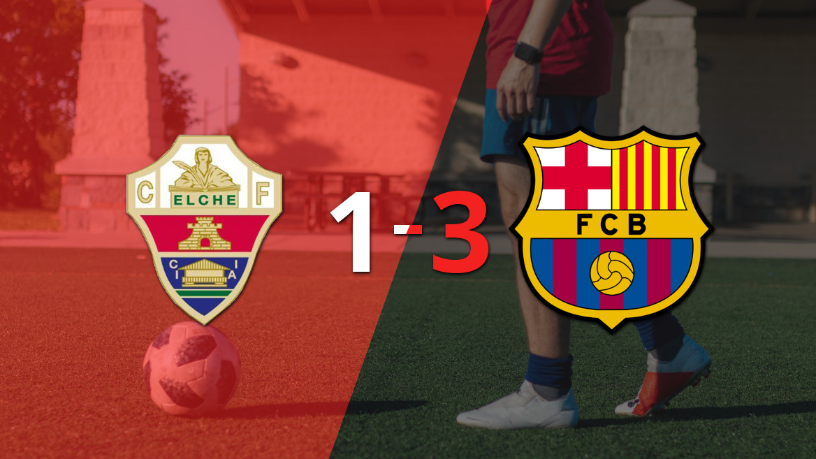 Barcelona Secures Crucial Win Against Elche with 3-1 Victory