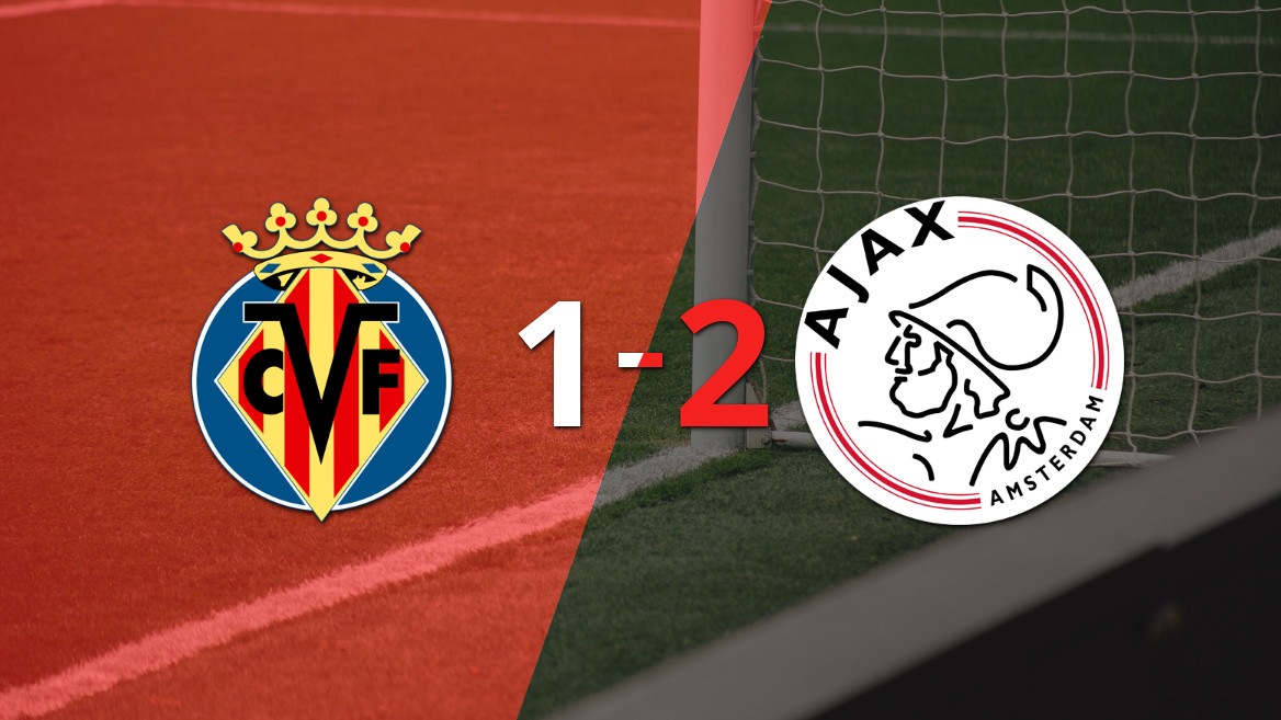 Ajax logra una emocionante remontada ante Villarreal con un gol en el tiempo de descuento