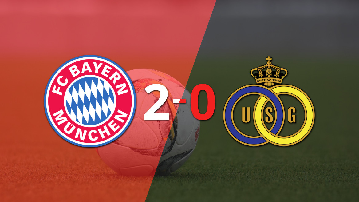 Harry Kane brilla con un doblete en el triunfo del Bayern Múnich sobre U. Saint-Gilloise