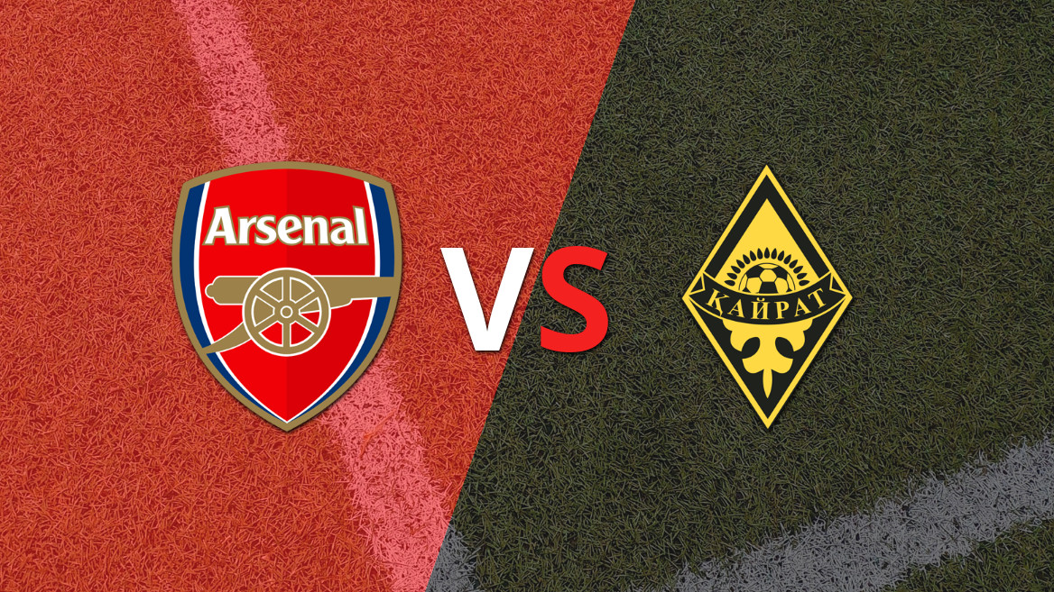 Previo al enfrentamiento entre Arsenal y Kairat Almaty en la fecha 8 de Champions
