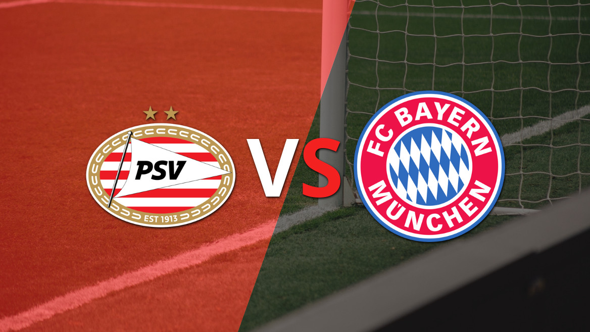 PSV se prepara para recibir al Bayern Múnich en un duelo clave