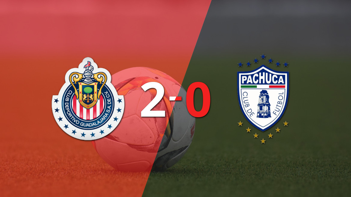 Chivas conquista uma vitória convincente sobre Pachuca por 2 a 0 no início do torneio