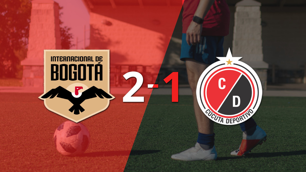 Internacional de Bogotá remonta y se impone 2-1 contra Cúcuta