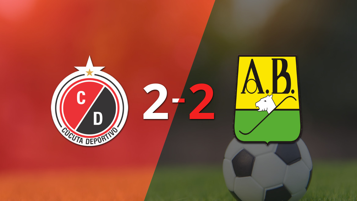 O Clássico do Oriente Colombiano termina em empate entre Cúcuta e Bucaramanga