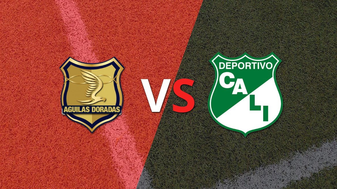 Águilas Doradas Rionegro em confronto com Deportivo Cali na terceira rodada