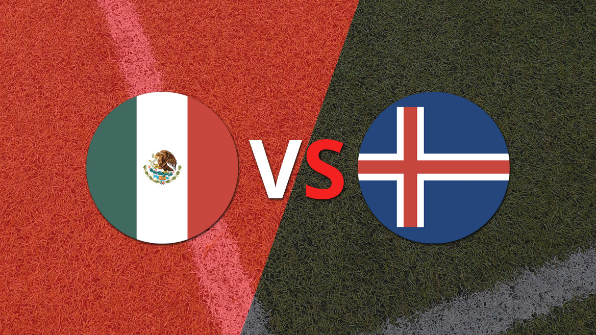 México e Islandia se enfrentam em amistoso internacional