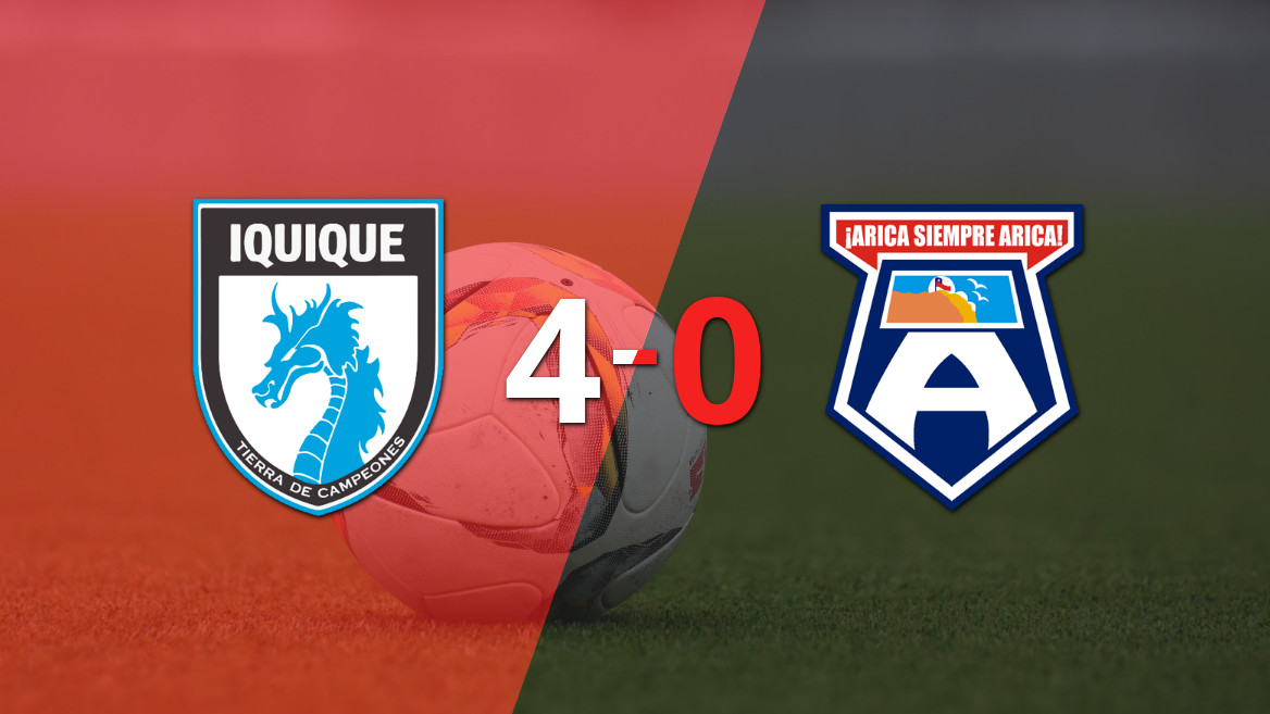 Deportes Iquique Dominates with a 4-0 Victory