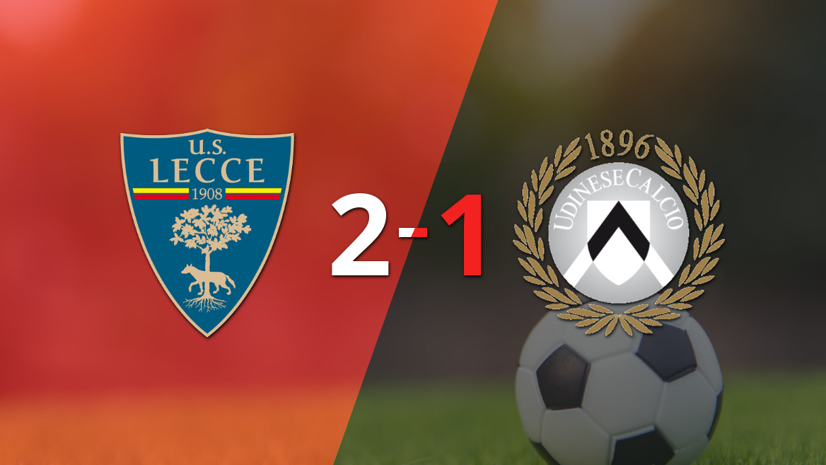 Lecce Clinches Dramatic Win Against Udinese with Late Goal