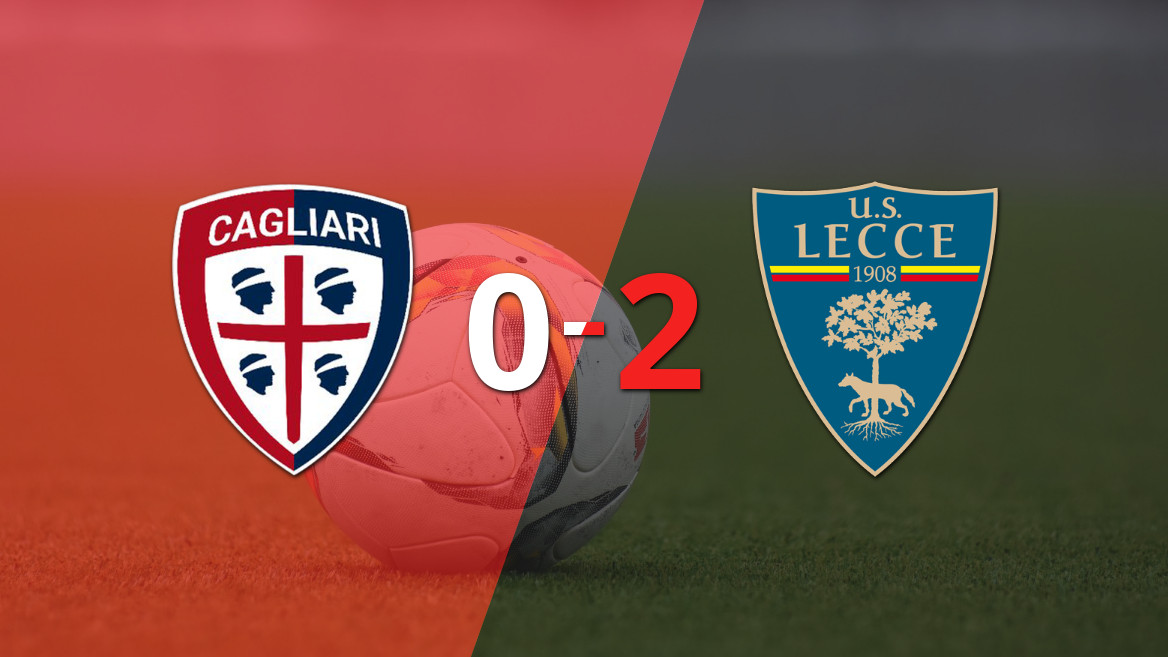 Lecce triunfa com facilidade contra o Cagliari com 2-0