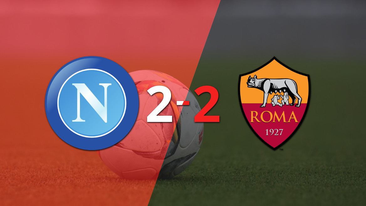 Roma and Napoli Share the Spoils in the ‘Derby Del Sole’ at Diego Armando Maradona Stadium
