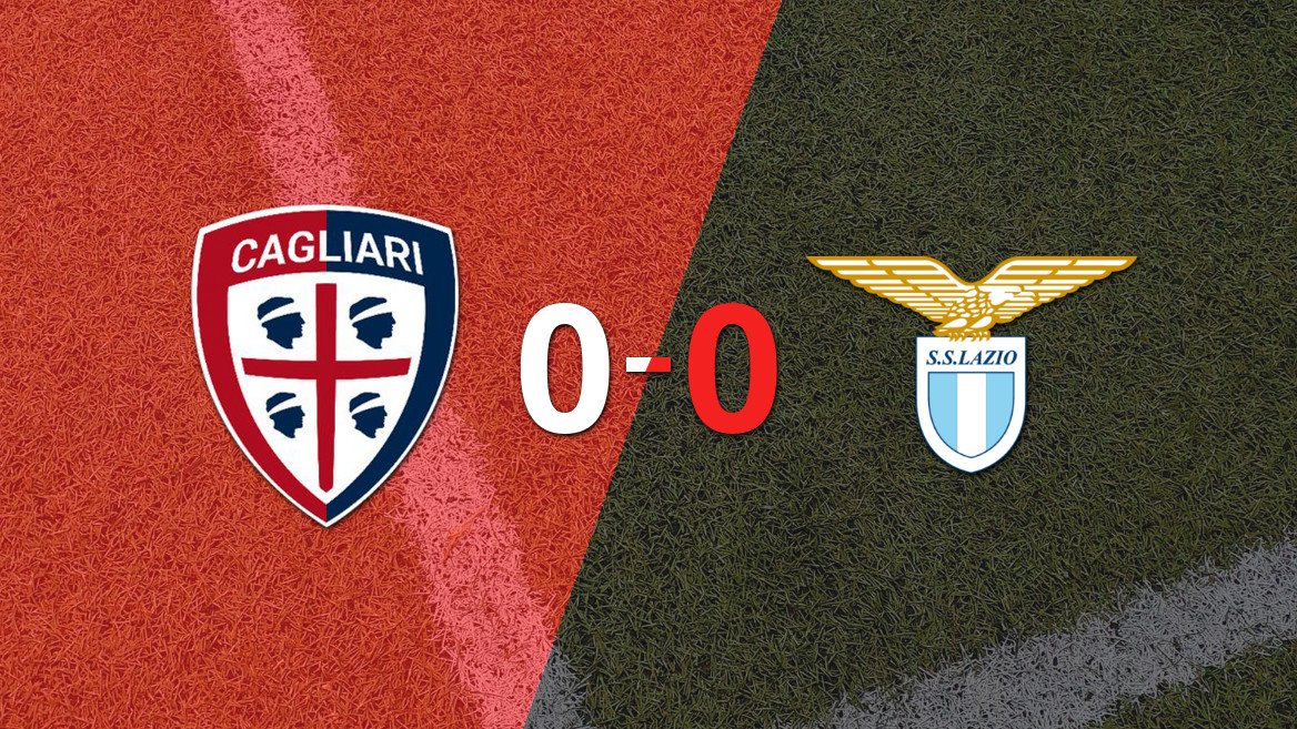 Cagliari y Lazio empatan sin goles en un disputado encuentro