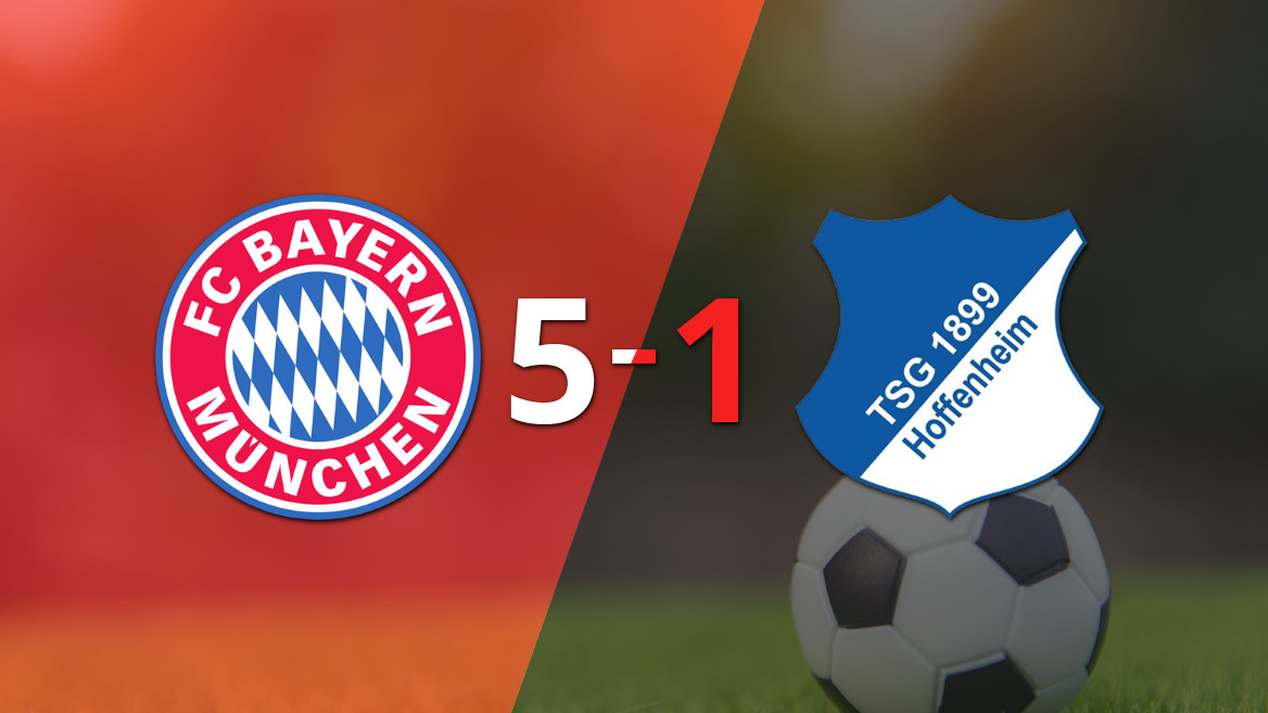Bayern Múnich Domina Hoffenheim com Goleada de 5 a 1