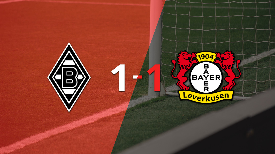 Bayer Leverkusen logra igualar en Borussia Park tras un autogol de Philipp Sander