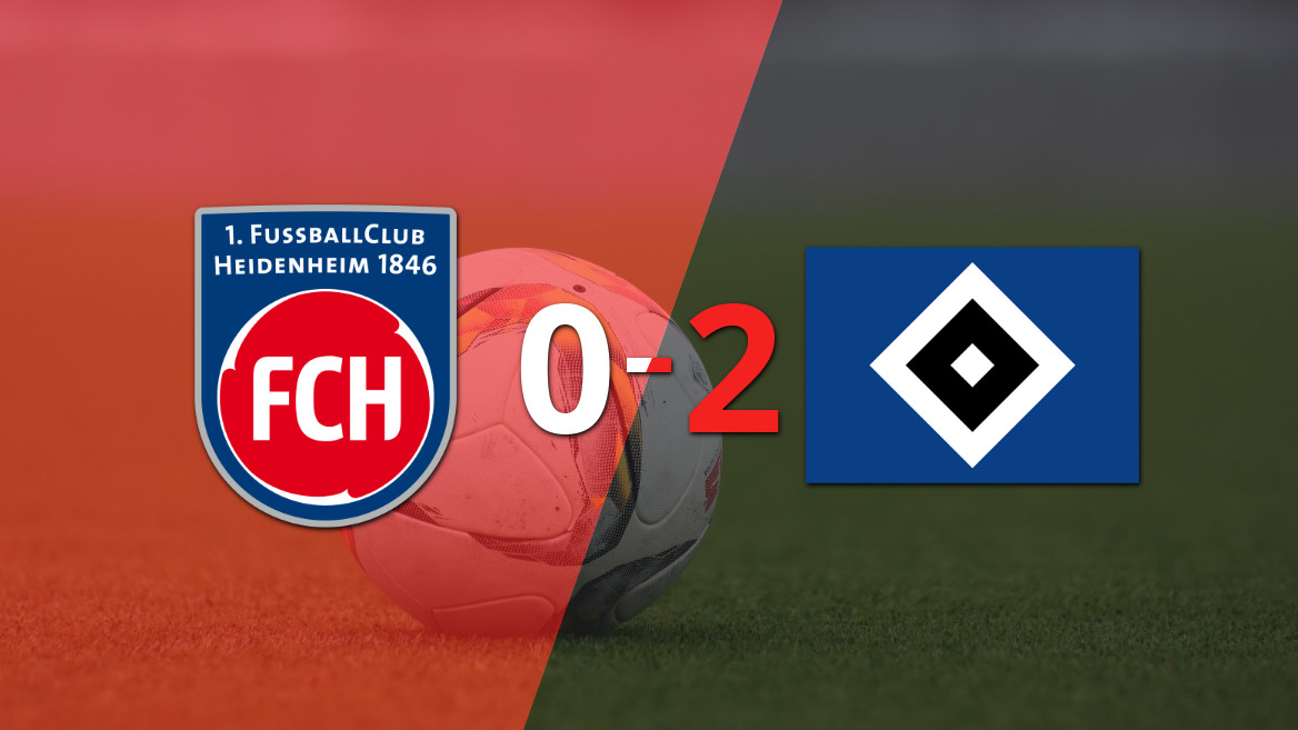 Hamburg SV Secures Dominant 2-0 Victory Over Heidenheim