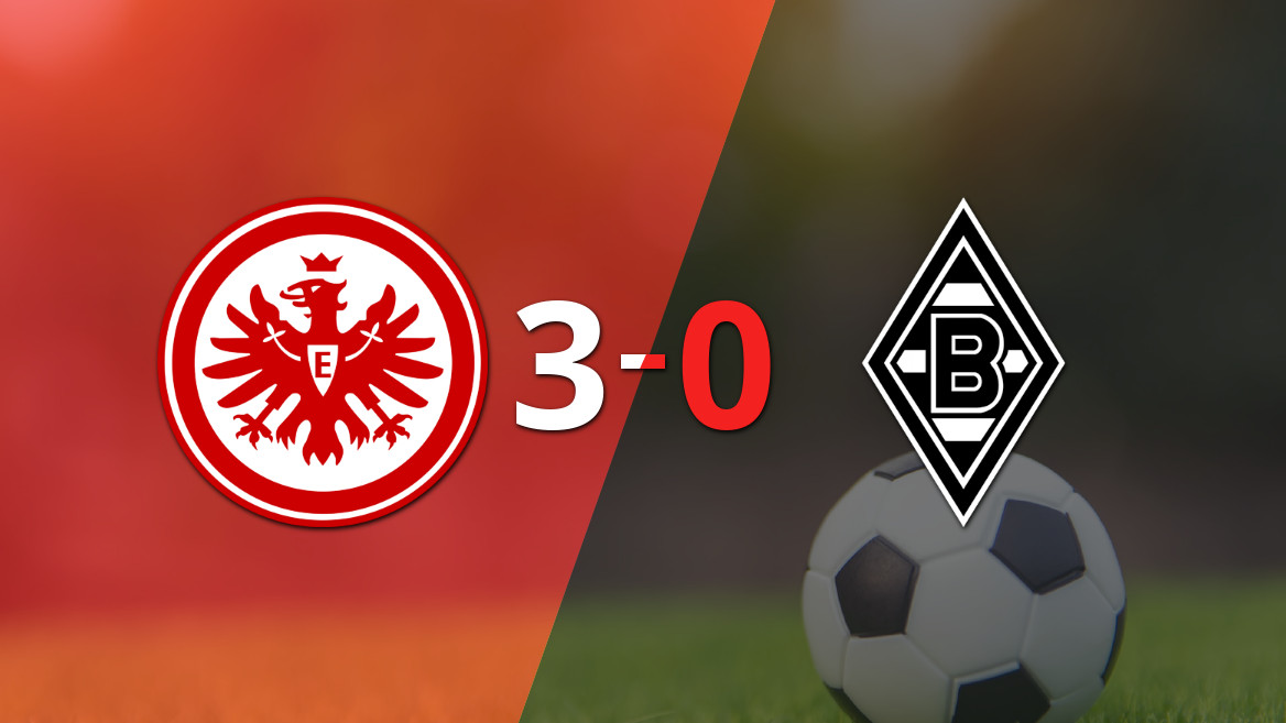 Goleada contundente de Eintracht Frankfurt sobre B. Mönchengladbach