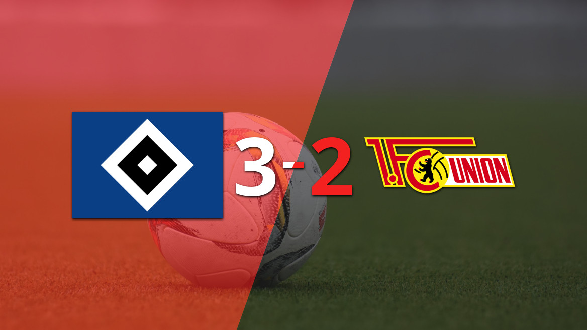 Ransford Königsdörffer brilha com dois gols na vitória do Hamburgo SV sobre União Berlín