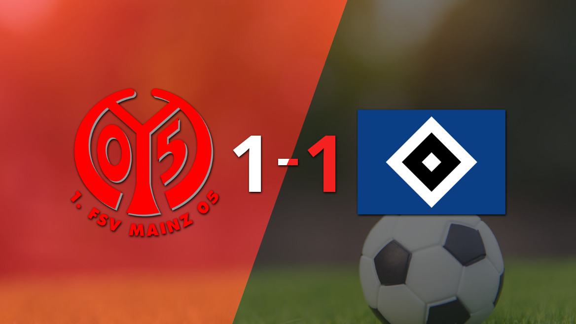 Empate entre Mainz y Hamburgo SV en un vibrante choque