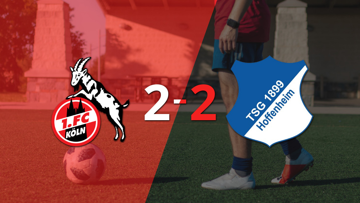 Hoffenheim Secures a Draw Against Cologne in Thrilling Contest