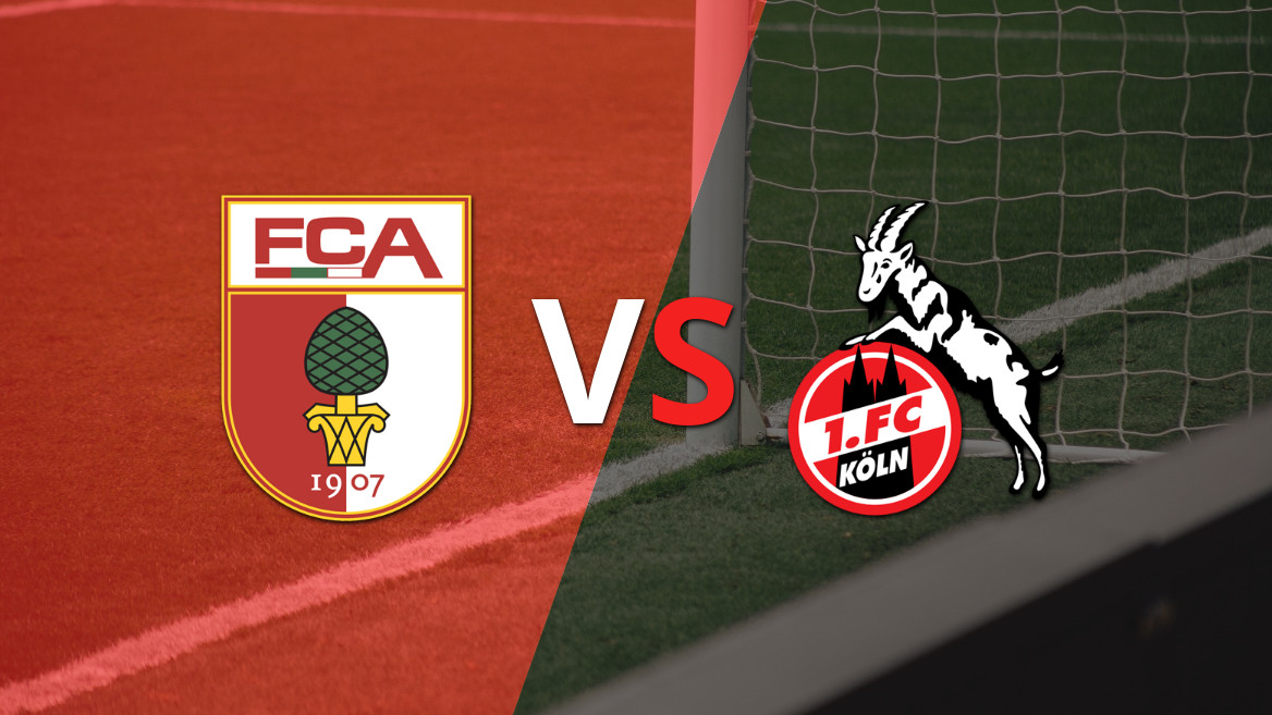 Augsburg y Colonia se preparan para la pelea de la fecha 24