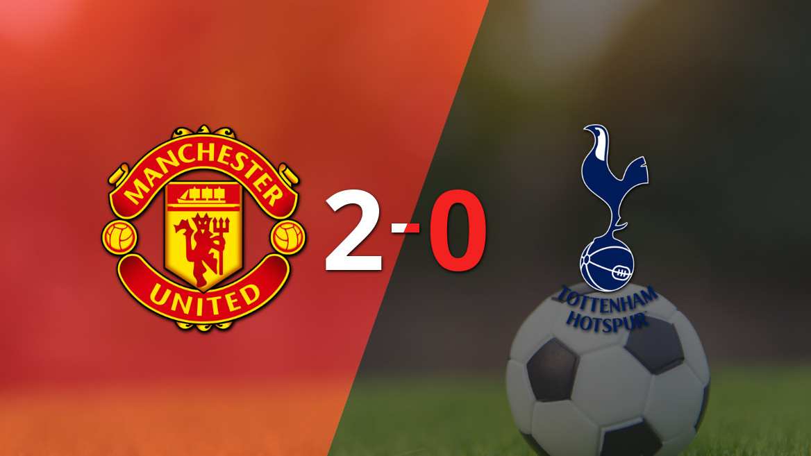 Manchester United se impone con solidez ante Tottenham en un emocionante duelo