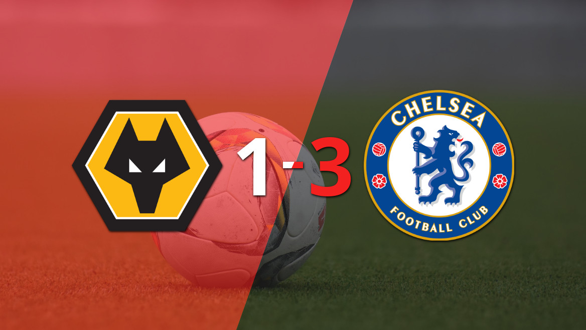 Chelsea se impone 3-1 a Wolverhampton gracias a un triplete de Cole Palmer
