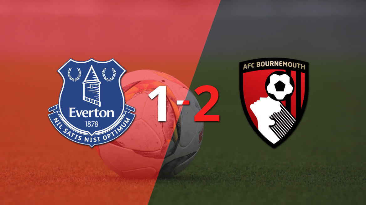 Bournemouth vence Everton com uma reviravolta de 2-1