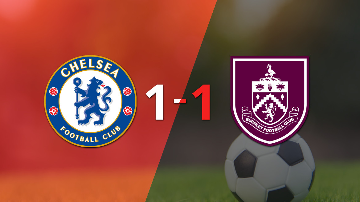 Burnley consigue un valioso empate en Stamford Bridge ante Chelsea