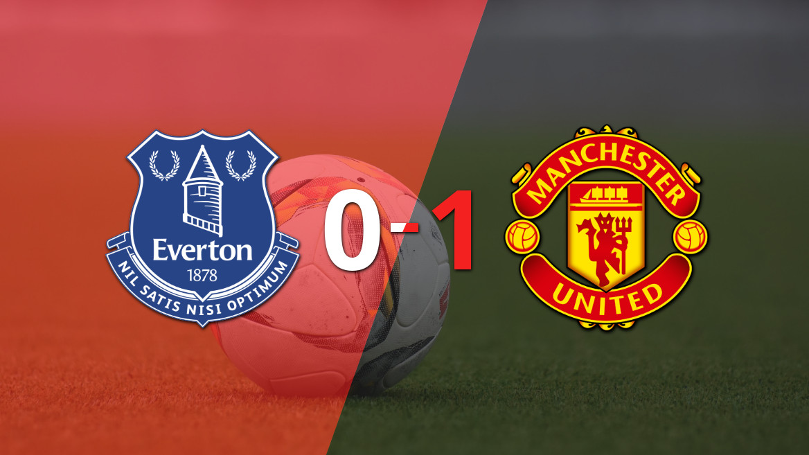 Manchester United triunfa 1-0 en Goodison Park ante Everton