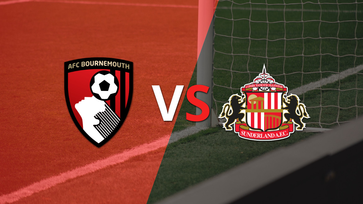 Sunderland busca reverter sua má fase contra o Bournemouth