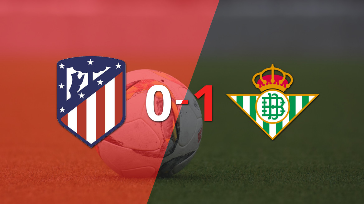 Betis triunfa sobre Atlético de Madrid com 1-0 no Metropolitano