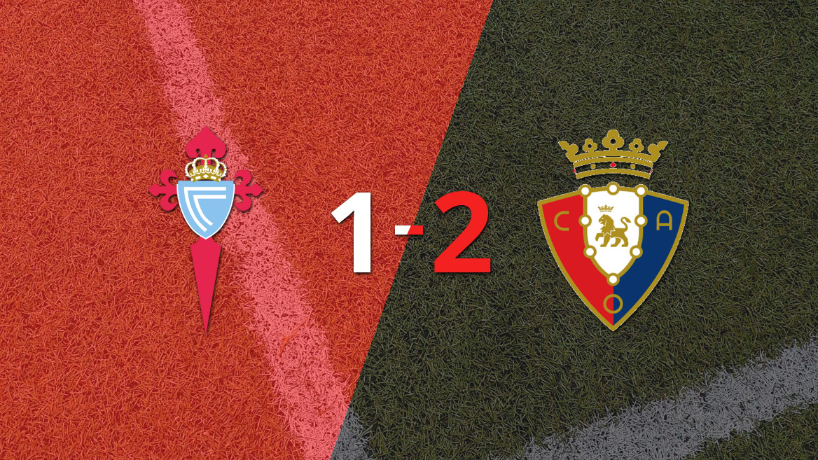 Osasuna scores a 2-1 victory over Celta in a thrilling match
