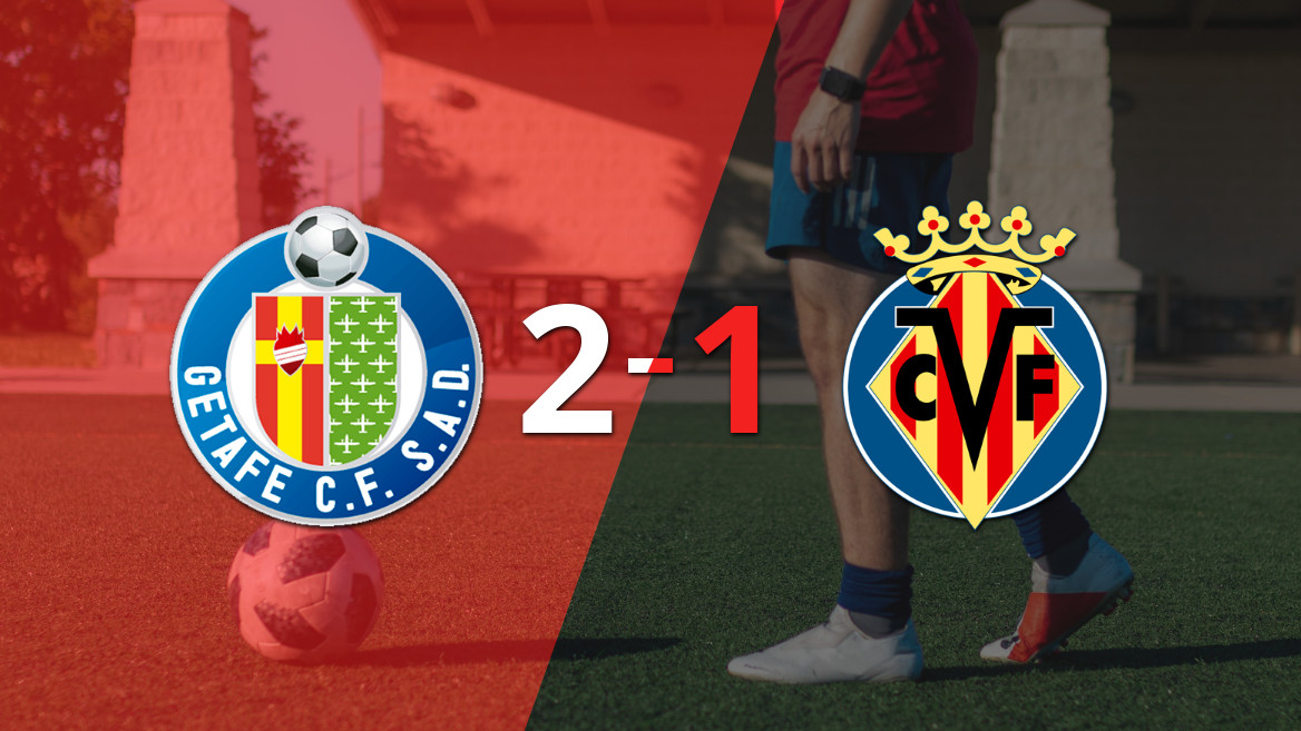 El Getafe derrota a Villarreal y se afianza en la parte alta de la tabla